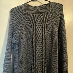 Maurice’s size large grey sweater dress